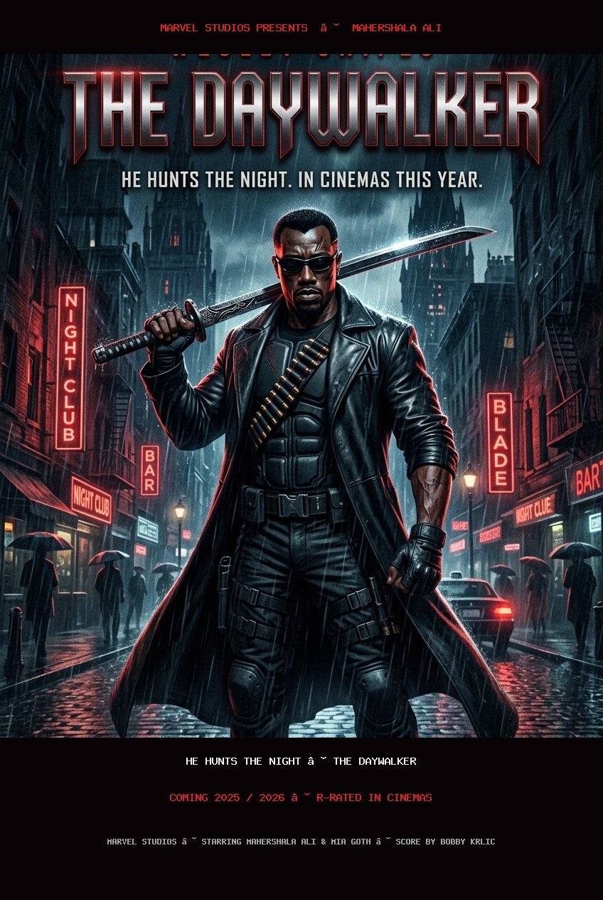 Blade (2025/2026) Movie Review & News – Mahershala Ali and Mia Goth Star in Marvel R-Rated $550M Gothic Masterpiece