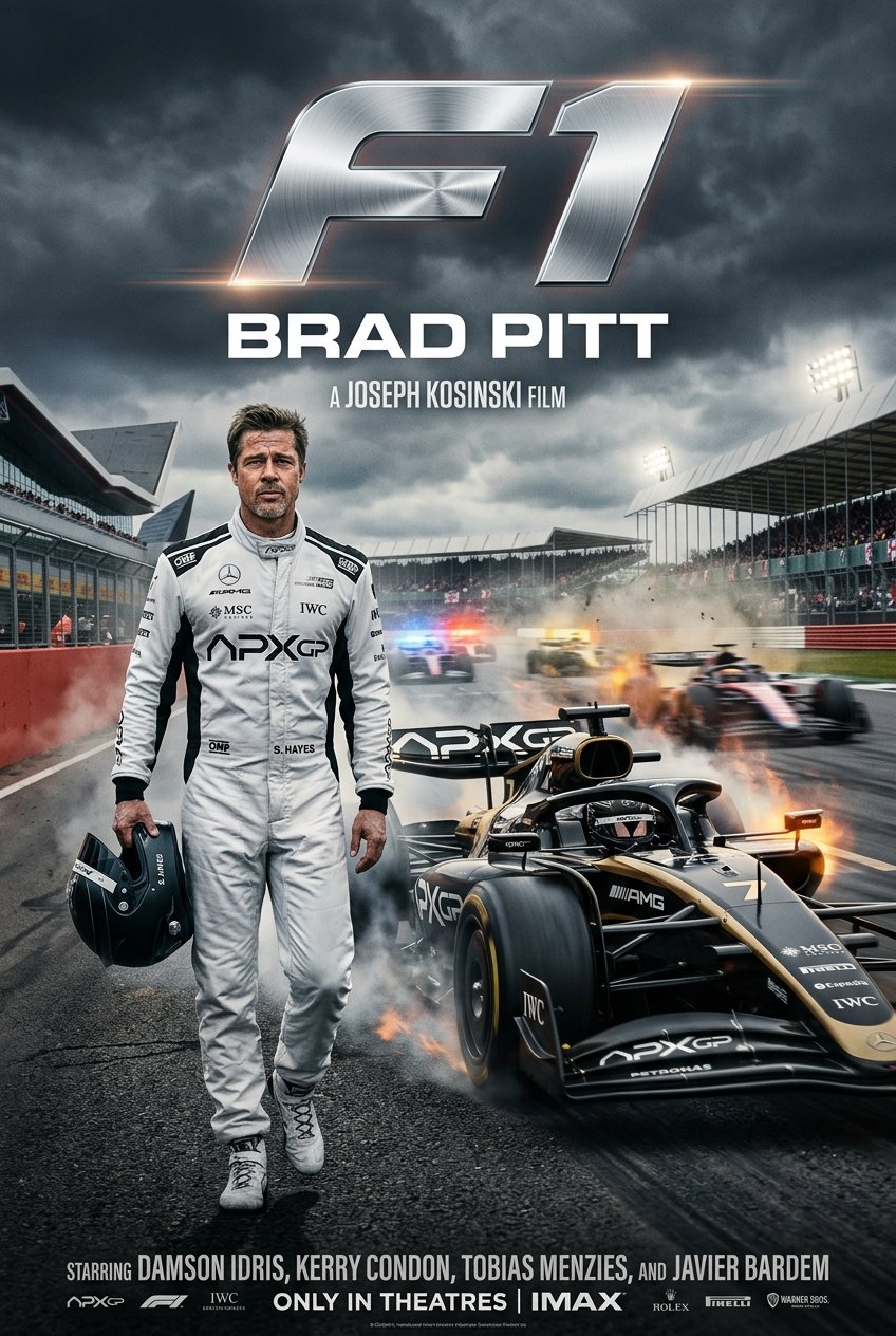 F1 (2025/2026) Movie Review – Brad Pitt and Joseph Kosinski Deliver $850M Motorsport Masterpiece