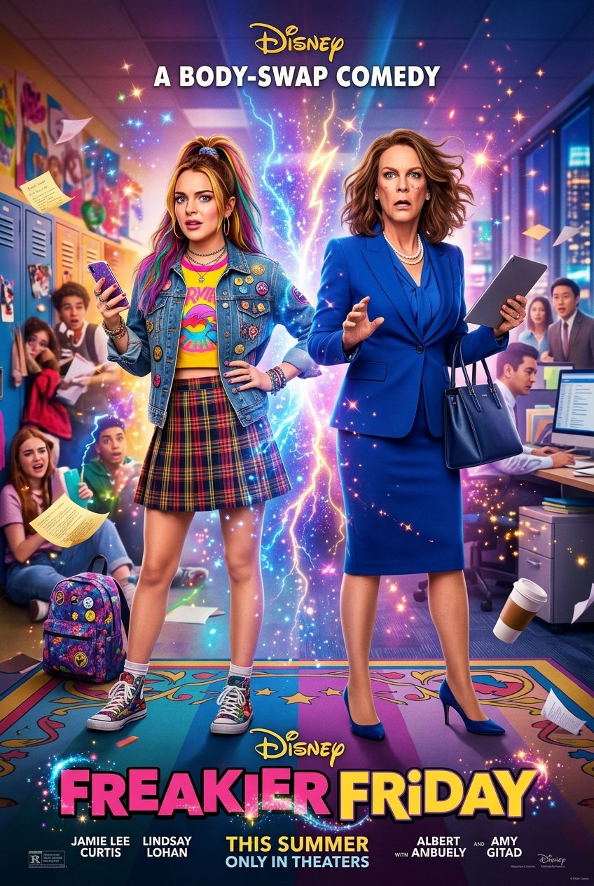 Freakier Friday (2025): Lindsay Lohan and Jamie Lee Curtis Return in Disney Nostalgic Comedy Sequel