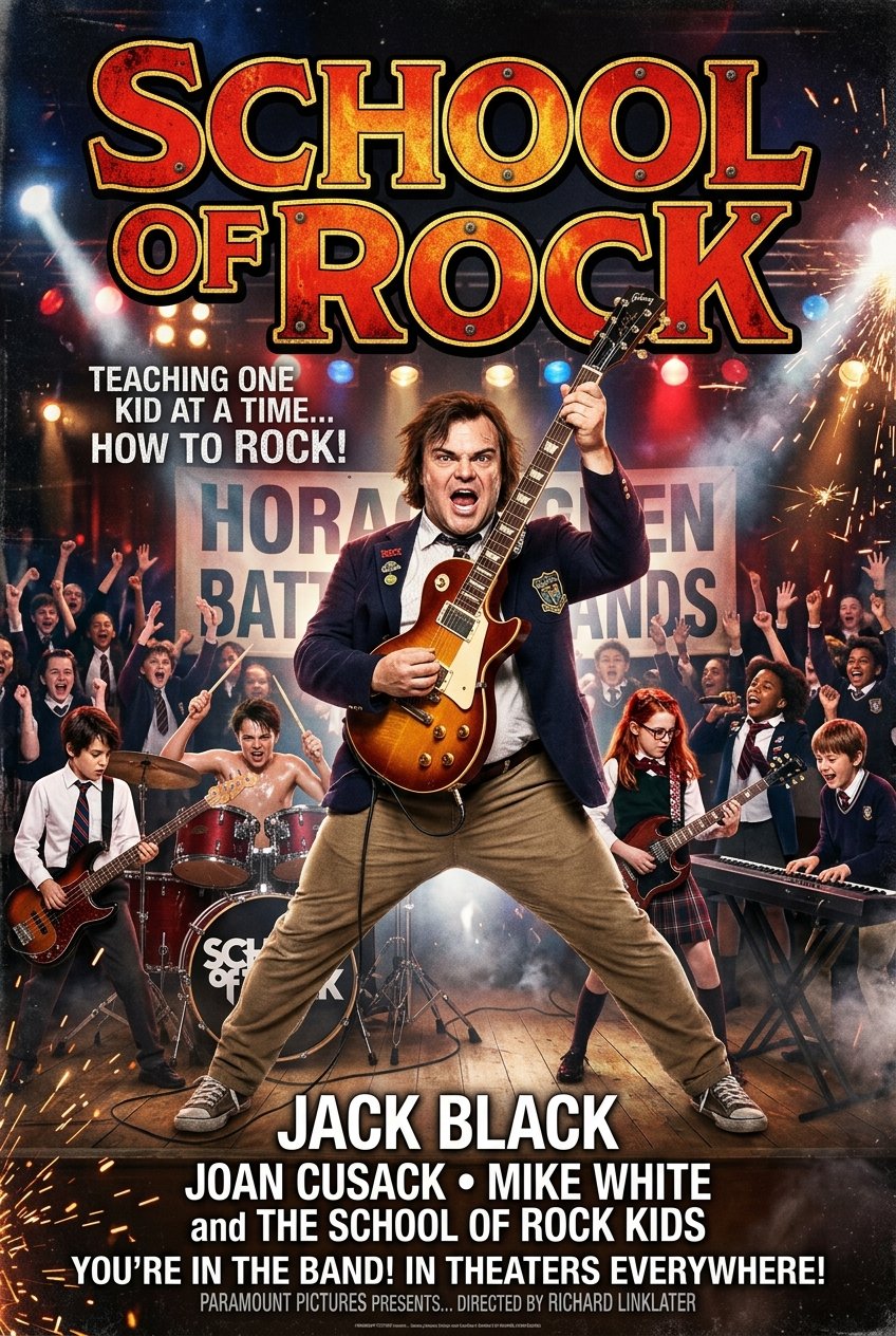 School of Rock (2003) 20th Anniversary Review – Jack Black Electric Comedy Masterpiece