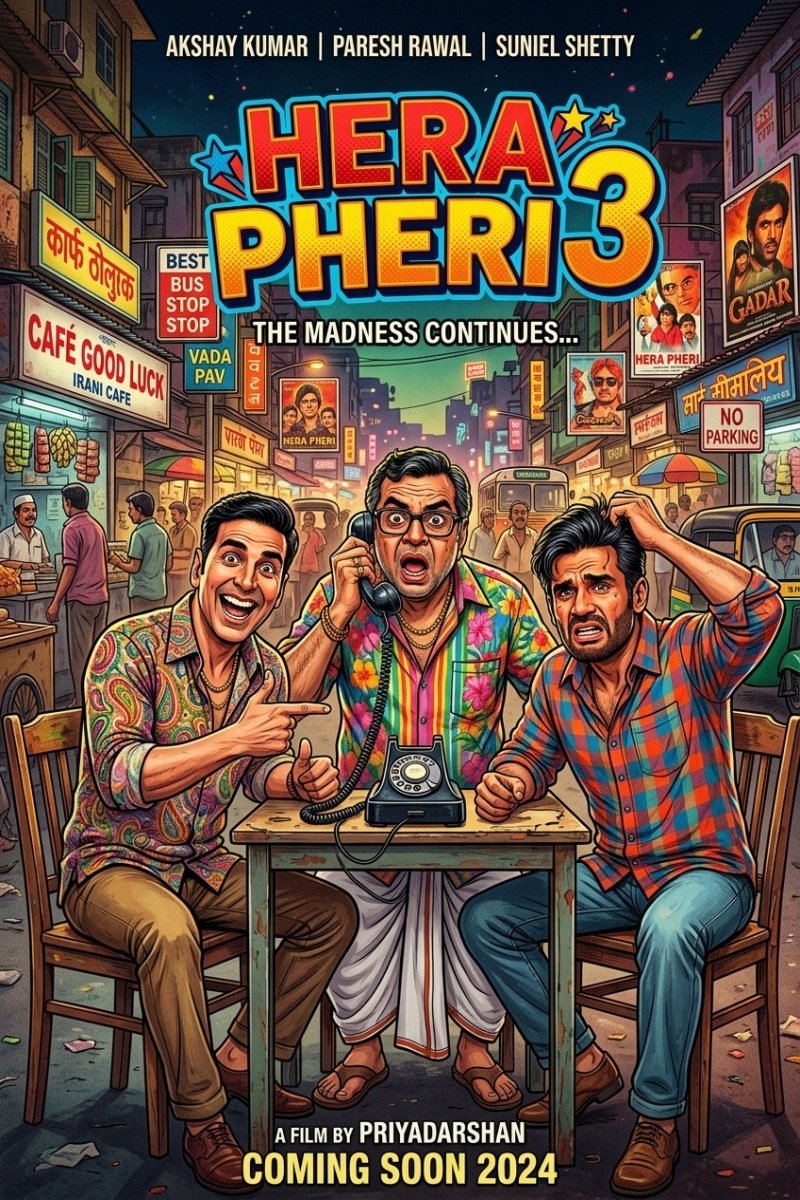 Hera Pheri 3 Movie News – Akshay Kumar & Baburao Return